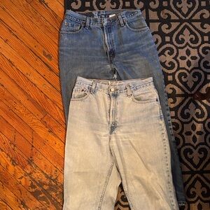 Levi's Classic Blue Denim Jeans